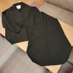 NICE-LEAGUE 黒のスカートセットアップ　レトロ