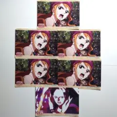 ONE PIECE FILM RED ナミ＆ロビン　　　ブロマイド 6枚セット