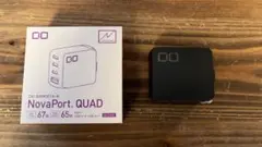 CIO NovaPort QUAD 65W 充電器 ブラック