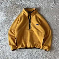 "90s penfield" halfzip fleece M 黄色 USA製