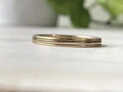 ○cartier カルティエ スリーカラー リング #57 K18 約3g
