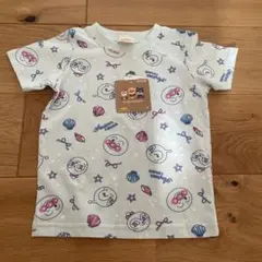 【新品未使用タグ付き】アンパンマンTシャツ　100センチ　テンジク　総柄