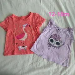 <Gap> Tシャツ/タンクトップ 2枚セット 12-18month