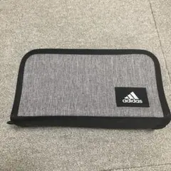 adidas 裁縫箱 グレー/ブラック　小学生　男の子