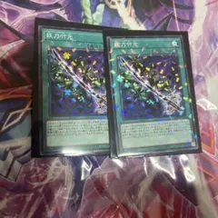 遊戯王　妖刀竹光　ノーパラ　2枚