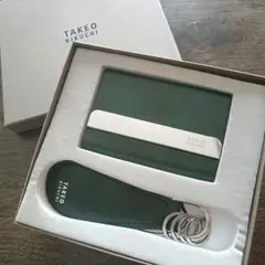 新品未使用　TAKEO KIKUCHI 名刺入れ シューホーン　靴べら　セット
