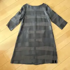 【美品】MATRIOCHKA ブラック 七分袖ワンピース フェルメリストビームス