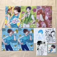 うらみちお兄さん　クリアファイル　ペーパー　コースター　9点セット