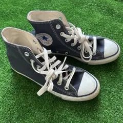 Converse ネイビーハイカットスニーカー　24cm