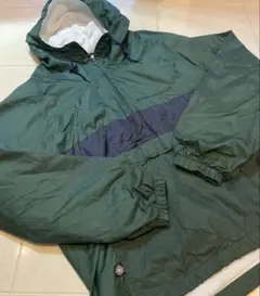 CHARLES RIVER APPAREL プルオーバー アノラック L 深緑
