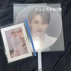 SEVENTEEN うちわ5枚 ジュン +α(インコンプリート冊子ジュン)