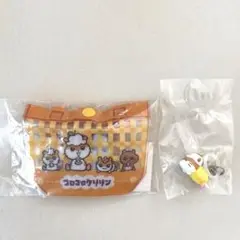 コロコロクリリン　めじるしチャーム　プールバッグ風ミニポーチ　セット売り