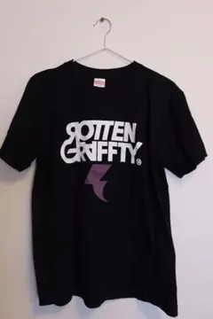 ROTTEN GRIFFTY イナズマロゴTシャツ 京都大作戦コラボTシャツ M