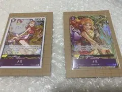 ONE PIECE カードゲーム ナミ キャラクターカード　美品オマケ付き