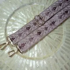 No.25 ショルダー　ハンドメイドインド刺繍リボン