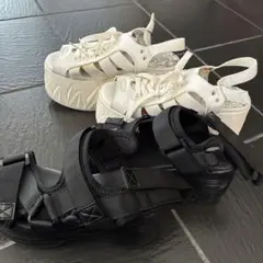ブラック スポーツサンダル 1足　ブラックのみ