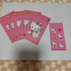 キティちゃん　ポチ袋　5枚　シール付き