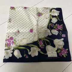 PIERRE BALMAIN 花柄　綿　ハンカチ