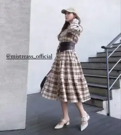 MISTREASS チェック柄ドレス MISTREASS [ミストレアス] 公式サイト