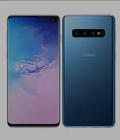 au版 Galaxy　S10　SCV41　プリズムブルー
