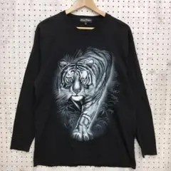 Cross Keys クロスキーズ トラ 虎 タイガー アニマル ロンT