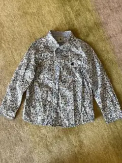 長袖花柄シャツ(6ans/116cm)