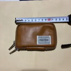 PORTER ブラウン キーケース