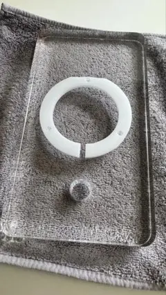 ClearDock MagSafe Stand クリアアクリル製 充電スタンド