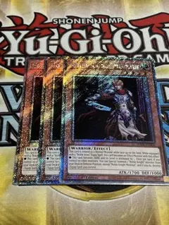 聖騎士モルドレッド　英語版　EU版　プラチナムシークレットレア3枚