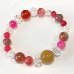レイキブレスレット【赤】