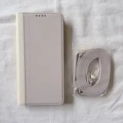 ☆Google Pixel 8 Pro ケース 手帳型 ブラウン ホワイト