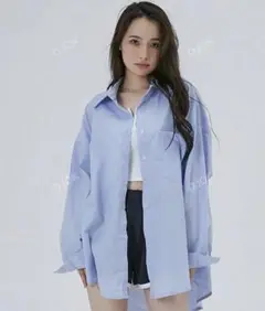 ブルーシャツ
