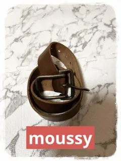 ☘️K2☘️moussy カジュアル レザーベルト