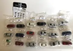 ジョージア　BMW公認　1/100ミニチュアカー　全12種コンプ　18台(重複）