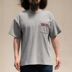 BONCOURA ボンクラ Print Pocket Tee gray 38