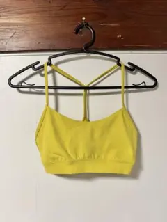 lululemon イエロー ブラトップ