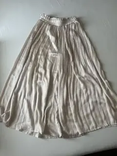 アイボリー プリーツパンツ M