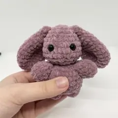垂れ耳ウサギさん♡あみぐるみ ハンドメイド