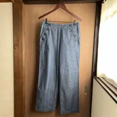 ワールド　デッサン　マリンパンツ　L