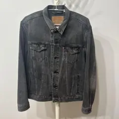 LEVI'S ダークグレー デニムジャケット L