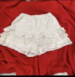メゾピアノ100cm半パンフリフリ中古品