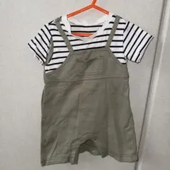 サロペット風ロンパース