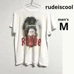 rudeiscool ルードイズクール　マントヒヒ　tシャツ 白
