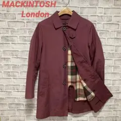 MACKINTOSH London ステンカラーコート 日本製 ライナー付き