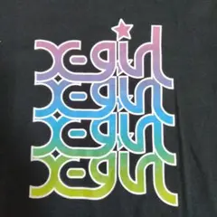 xgirl カラフルロゴ Tシャツ