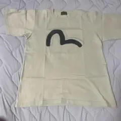 Evisuクリーム色 Tシャツ