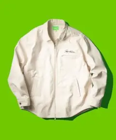 新品HUF ジャケットSサイズFOREVER ZIP SHIRT /ジップシャツ