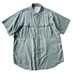 90s~ Columbia コロンビア 半袖 コットン レーヨン シャツ M