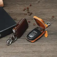 スマートキーケース メンズキーケース キーケース レザーキーケース 本革 牛51