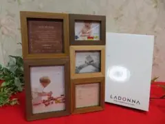 8ee433 未使用 LADONNA ラドンナ ウッドデザインフォトフレーム
